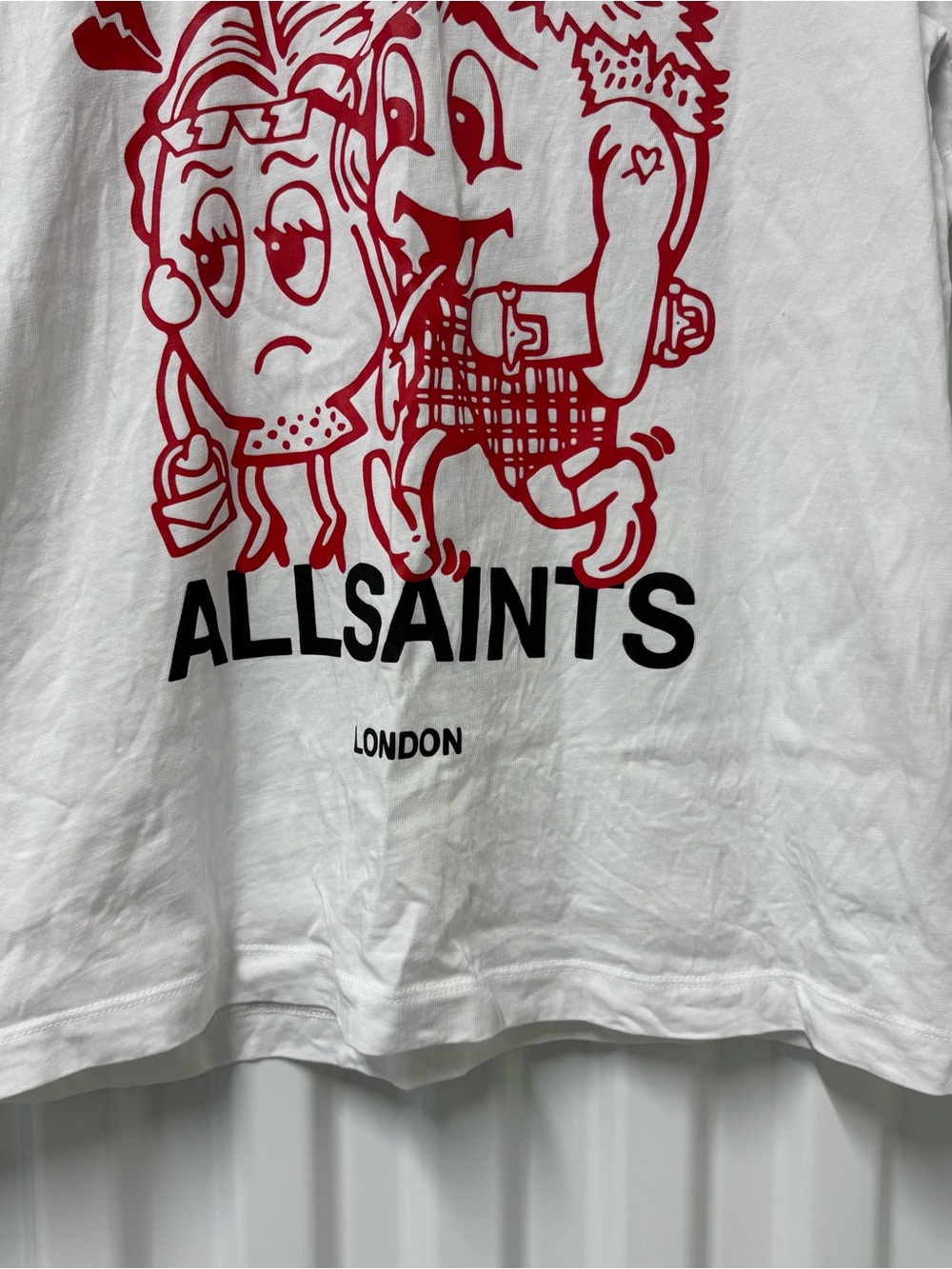 ALLSAINTS Graphic cherry breakup tshirt - Picture 9 of 16